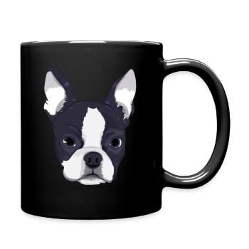 Enfants Boston Terrier Dog Pour Femmes Et Filles - Mug uni - noir - Droite