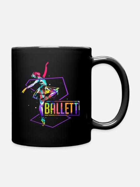 Polygone de ballet - Mug uni - noir