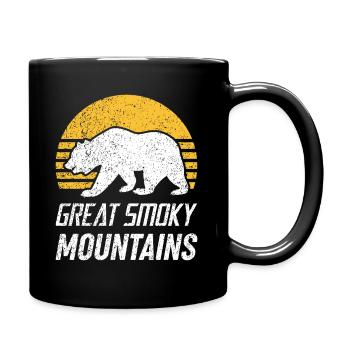 Ours du Tennessee, parc national des Great Smoky Mountains - Mug uni - noir - Droite