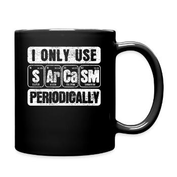 Sarcasm Sarcasm Proverbs - Full Colour Mug - black - Right