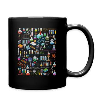 The Physics Math Chemistry - Mug uni - noir - Droite