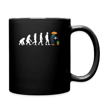 Gärtner Evolution Garten Pflege Gießkanne Rasen - Tasse einfarbig - Schwarz - Rechts