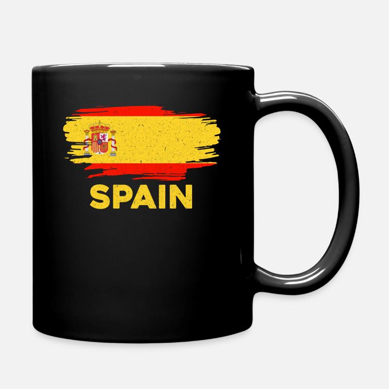 Spanien - Tasse einfarbig - Schwarz