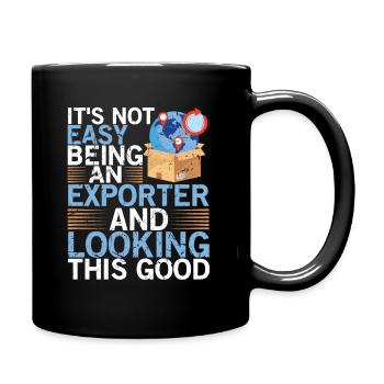 Export Export Négociants Business Homme d’affaires - Mug uni - noir - Droite