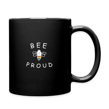 BEE FIER Tee Cadeau LGBT - Mug uni - noir - Droite