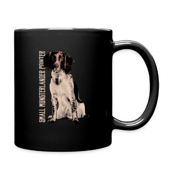 Small Münsterländer - Full Colour Mug - black - Right
