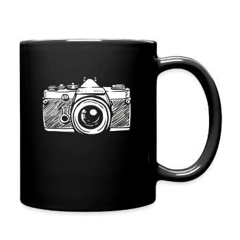 Photographer Photographing Camera Photographer - Full Colour Mug - black - Right