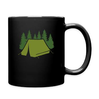 Camper Camping Camper Camping Caravan - Full Colour Mug - black - Right