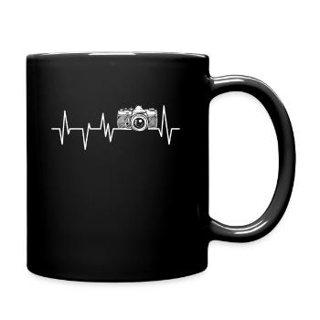 Photographe photographe prenant des photos - Mug uni - noir - Droite