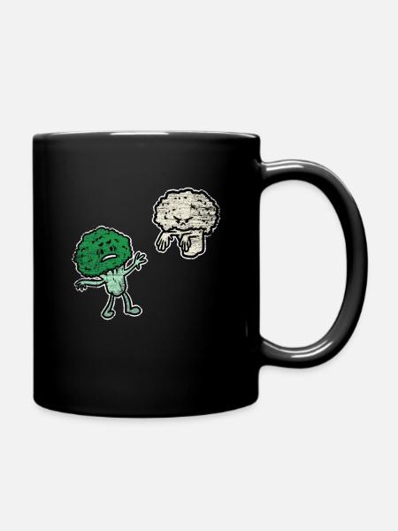 Brocoli chou-fleur - Mug uni - noir