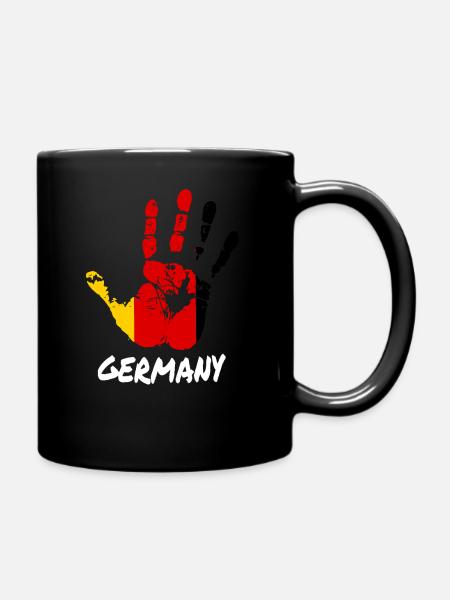 Germany - Tasse einfarbig - Schwarz