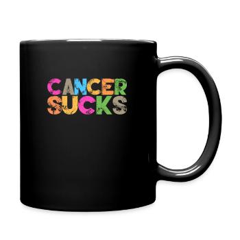 Krebs - Tasse einfarbig - Schwarz - Rechts