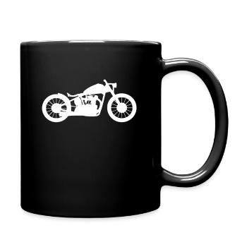motorcycle - Full Colour Mug - black - Right