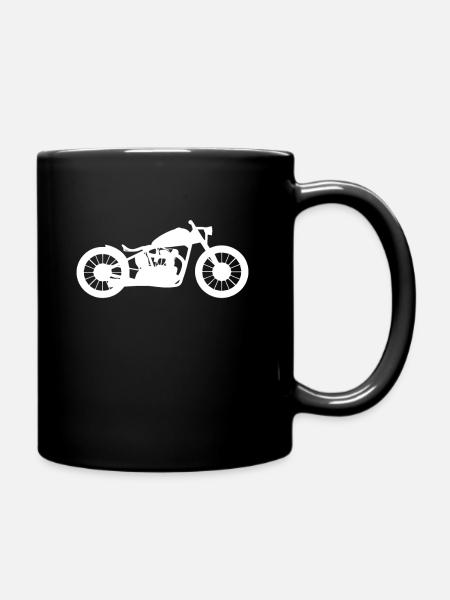motorcycle - Full Colour Mug - black