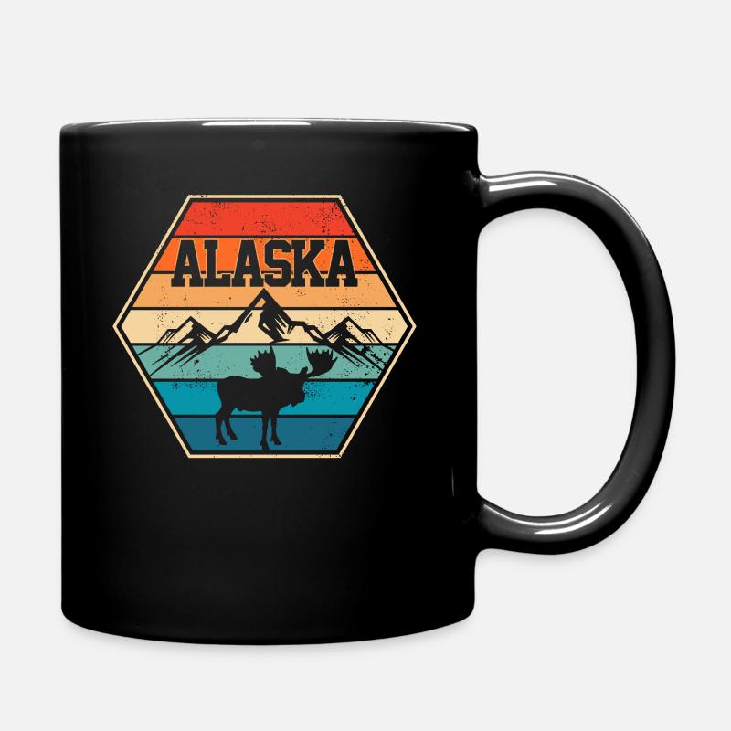 Alaska Alaska Alaska - Tasse einfarbig - Schwarz