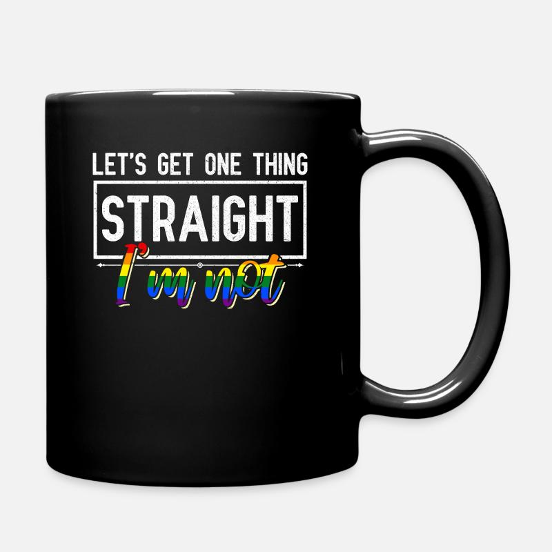 lgbt - Full Colour Mug - black