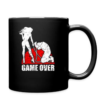 Fiançailles mariage célibataire célibataire - Mug uni - noir - Droite