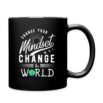 motivation - Mug uni - noir - Droite