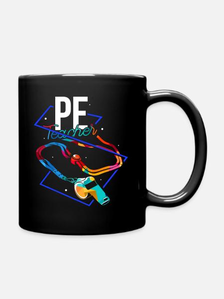 maestro de educación física - Taza monocolor - negro