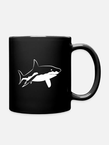 Poisson requin - Mug uni - noir