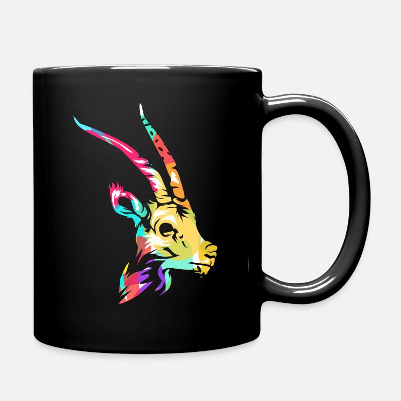 Gazelle - Tasse einfarbig - Schwarz