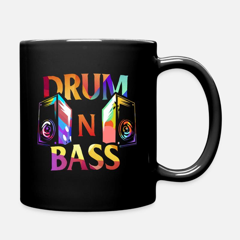 Cadeau Drum n Bass - Mug uni - noir