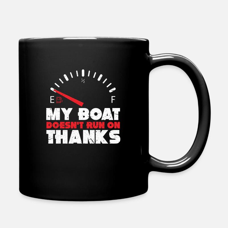 bateau - Mug uni - noir