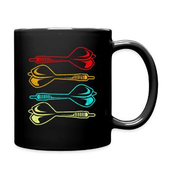Dart - Full Colour Mug - black - Right