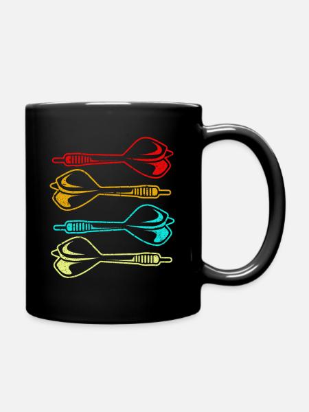 Dart - Tasse einfarbig - Schwarz