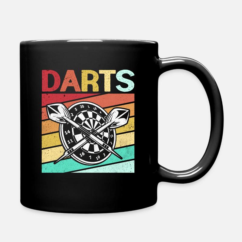 Dart - Tasse einfarbig - Schwarz