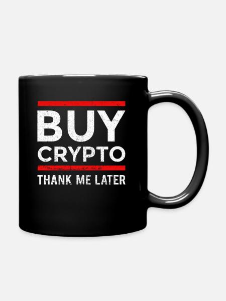 CRYPTO ANARCHY - Tasse einfarbig - Schwarz