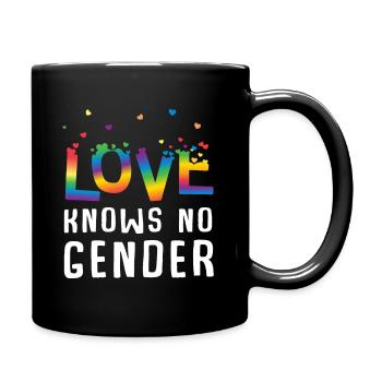 LGBT - Mug uni - noir - Droite