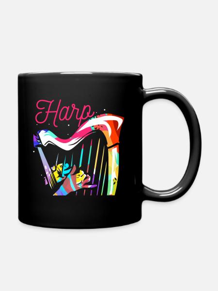 harpe - Mug uni - noir