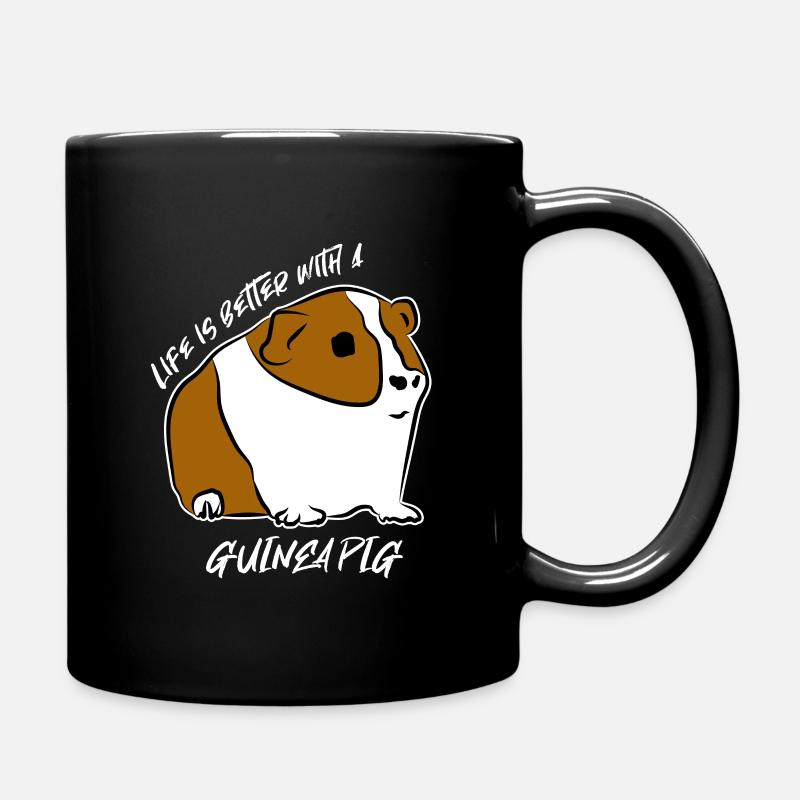 Guinea pig - Full Colour Mug - black
