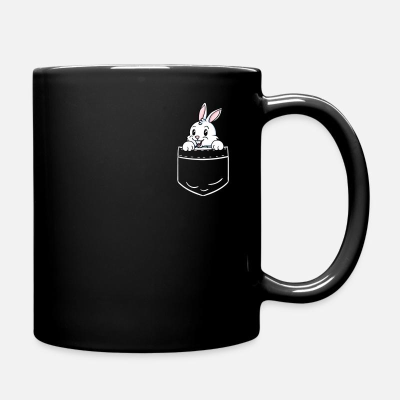 Lapin Lapins Nain Lapin Poche Poche Cadeau - Mug uni - noir