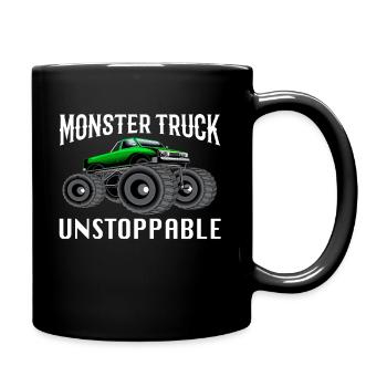 Monster Truck - Full Colour Mug - black - Right