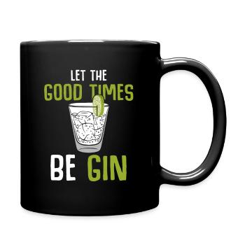 gin - Full Colour Mug - black - Right