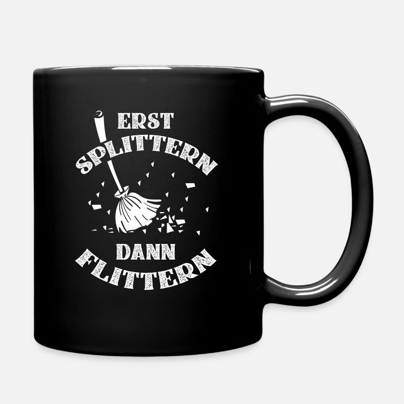 Polterabend Junggesellenabschied Geschenkidee Witz - Tasse einfarbig - Schwarz