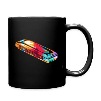 harmonica - Mug uni - noir - Droite