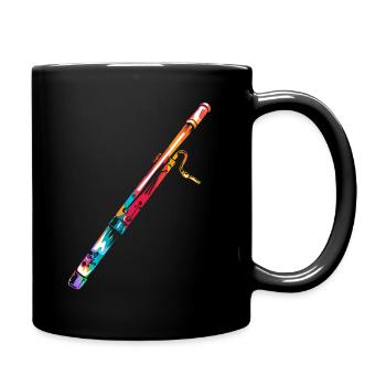 Bassoon gift - Full Colour Mug - black - Right