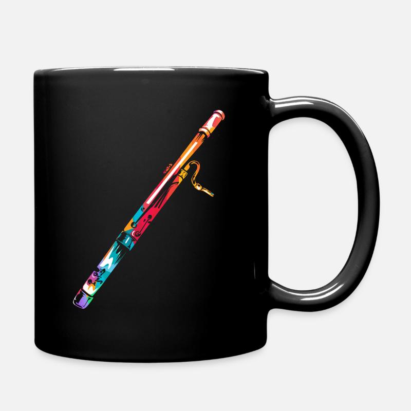 Fagott Geschenk - Tasse einfarbig - Schwarz