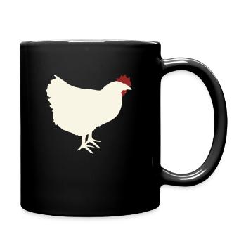 Farmer farming farmer farm - Full Colour Mug - black - Right