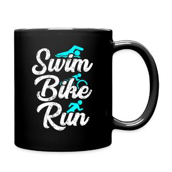 Triathlon Marathon - Mug uni - noir - Droite