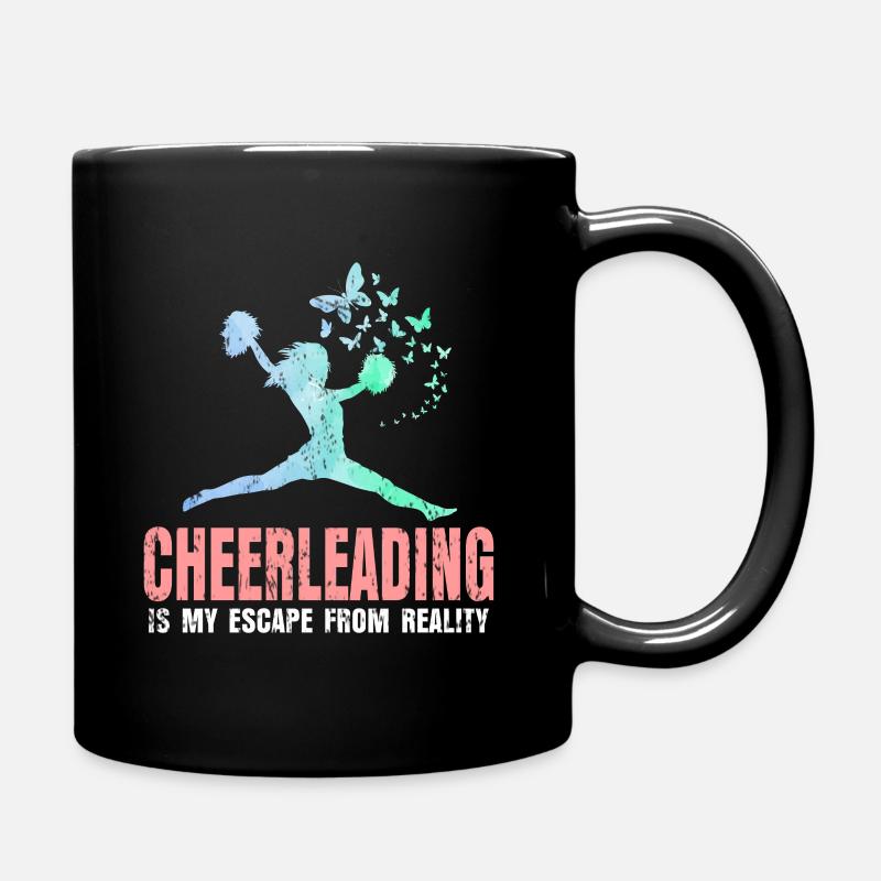 Cheerleading - Tasse einfarbig - Schwarz