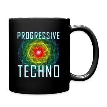 Progressive Techno Club Party Musique Rave - Mug uni - noir - Droite