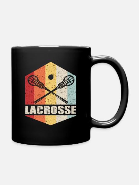 Lacrosse - Tasse einfarbig - Schwarz