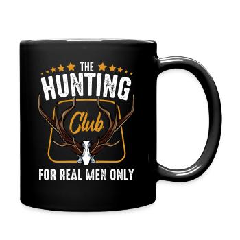 hunt - Full Colour Mug - black - Right
