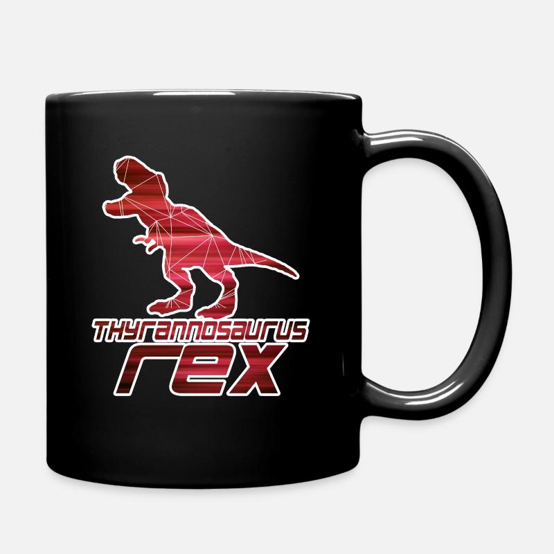 T-REX - Thyrannosaurus Rex - Mug uni - noir