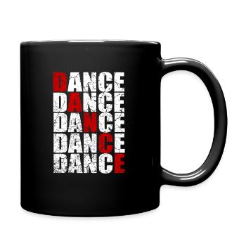 Danse Danseuse Danseuse musique - Mug uni - noir - Droite