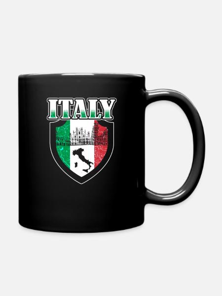 Italie italien italien - Mug uni - noir